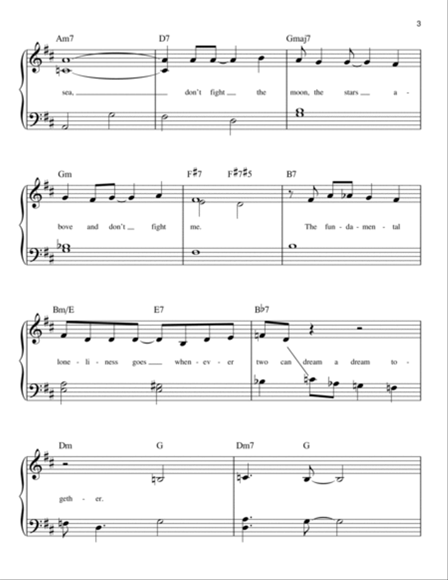 Wave Easy Piano scores gallery preview page 3