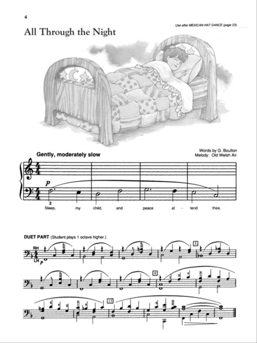Alfred's Basic Piano Library Hymn Book Complete Voice Solo scores gallery preview page 3