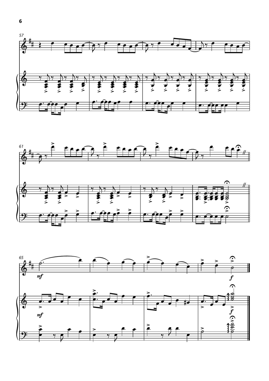 Bloody Mary Chamber Music scores gallery preview page 6