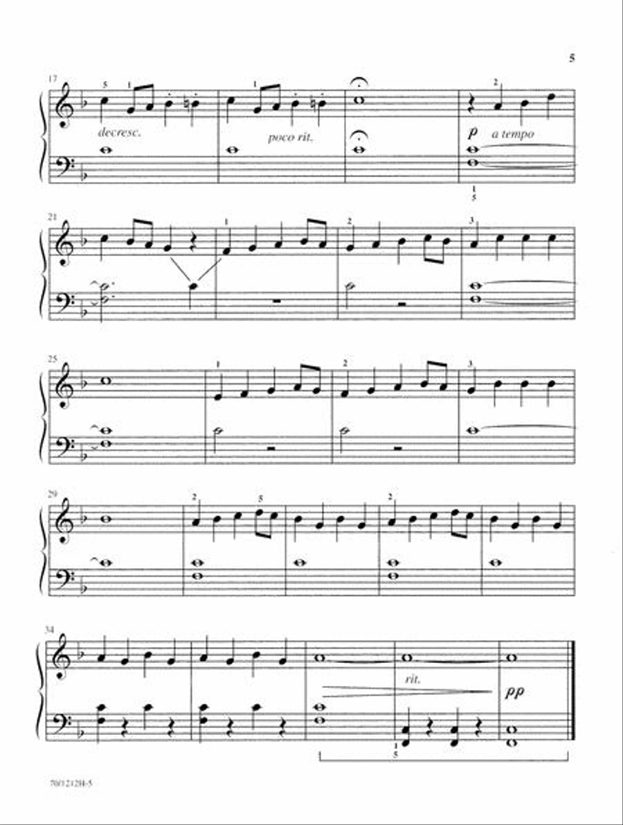 Mastering Melodies: Favorite Symphonies Piano Solo scores gallery preview page 5