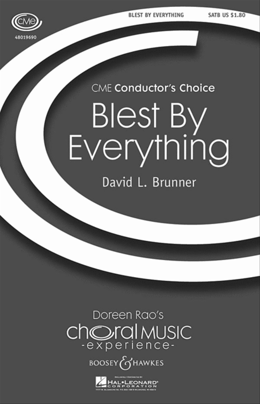 Blest by Everything 4-Part scores gallery preview page 1