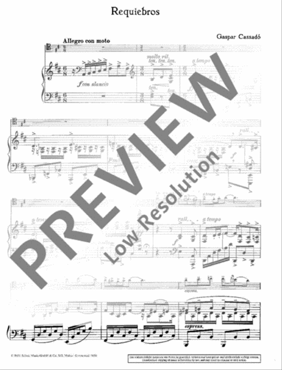Requiebros D major Piano Accompaniment scores gallery preview page 4