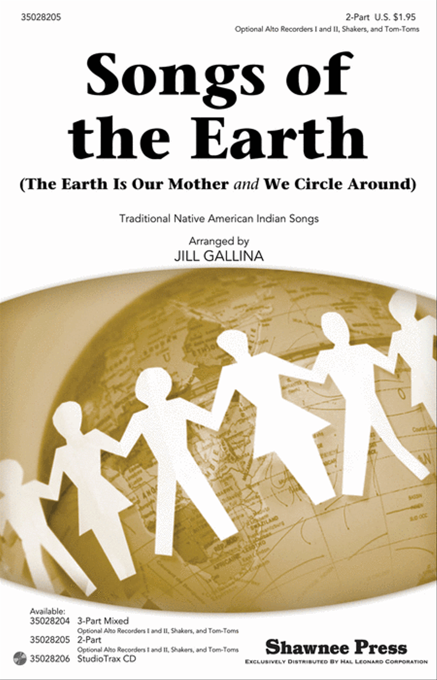Songs of the Earth 2-Part scores gallery preview page 1