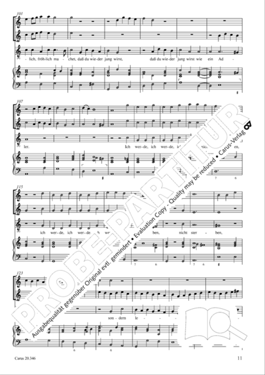 Ich werde nicht sterben (Erster Teil) Score scores gallery preview page 12