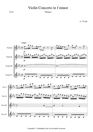 The Four Seasons - Winter 2nd Movement