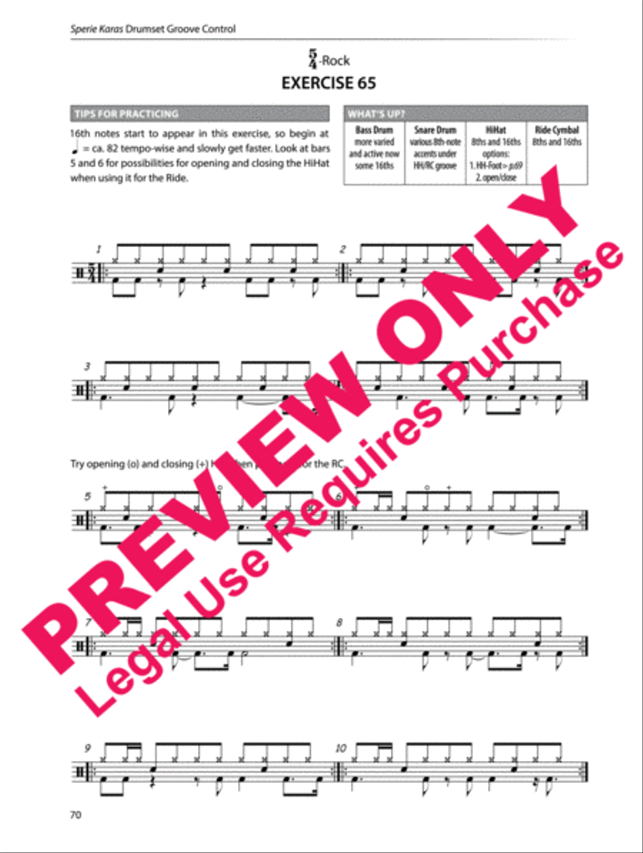 Drumset Groove Control Drumset Groove Control Drum Set scores gallery preview page 10