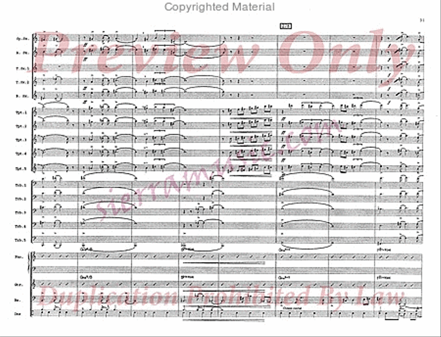 Temple Street Temple Street Jazz Ensemble scores gallery preview page 32