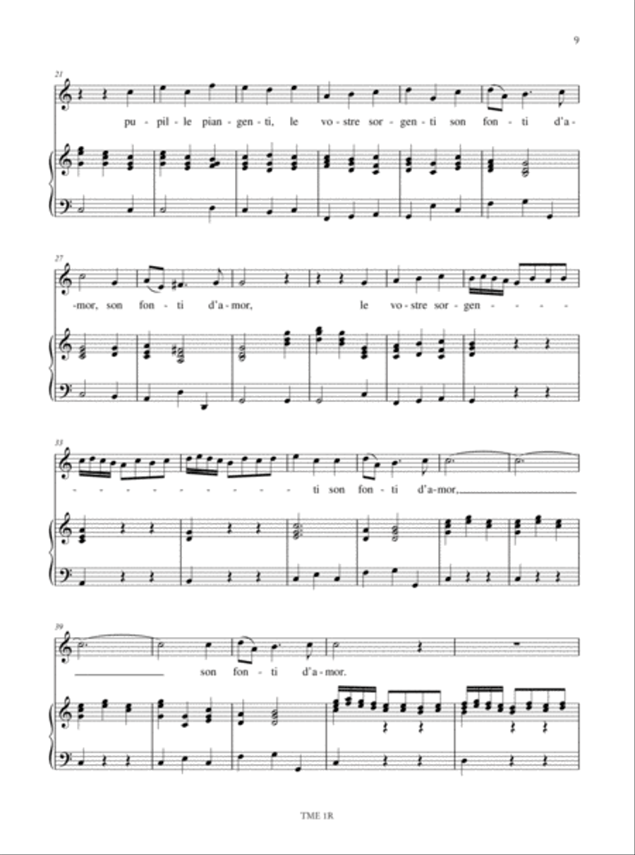 Giona. Oratorio for 5 Voices (SSATB), Strings and Continuo (Modena 1689). Critical Edition SSATB scores gallery preview page 6
