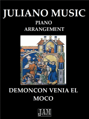 Book cover for DEMONCON VENIA EL MOCO (EASY PIANO ARRANGEMENT) - ANONYMOUS