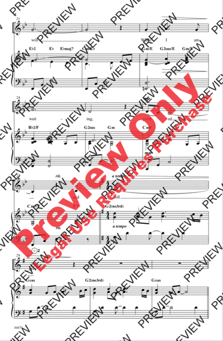 The Potter's Hand 4-Part scores gallery preview page 4