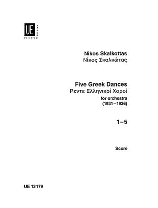 Greek Dances, 5, Orch