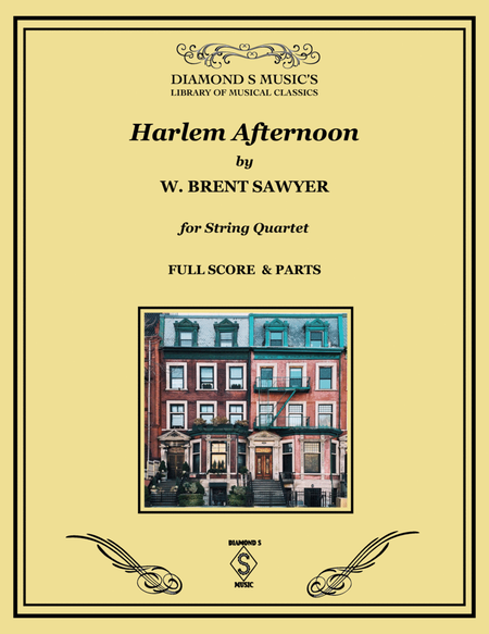 Harlem Afternoon for String Quartet image number null