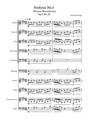 Sinfonía No.3(Primer Movimiento)-Beautiful things Op.2 No.19