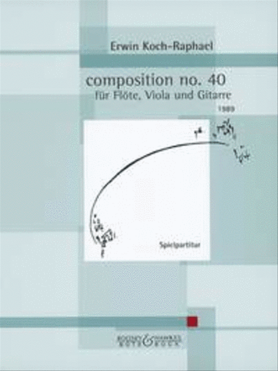 composition no.40 composition no.40 Flute scores gallery preview page 1