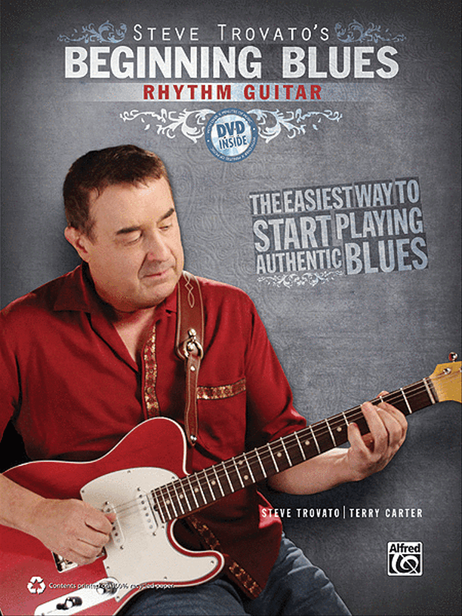 Steve Trovato's Beginning Blues Rhythm Guitar Electric Guitar scores gallery preview page 1