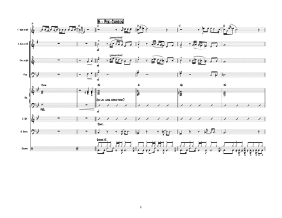 A Rose Is Still A Rose Jazz Ensemble scores gallery preview page 5