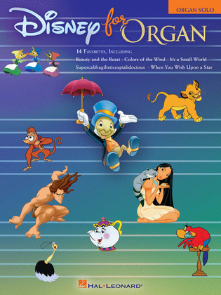 Book cover for Disney for Organ