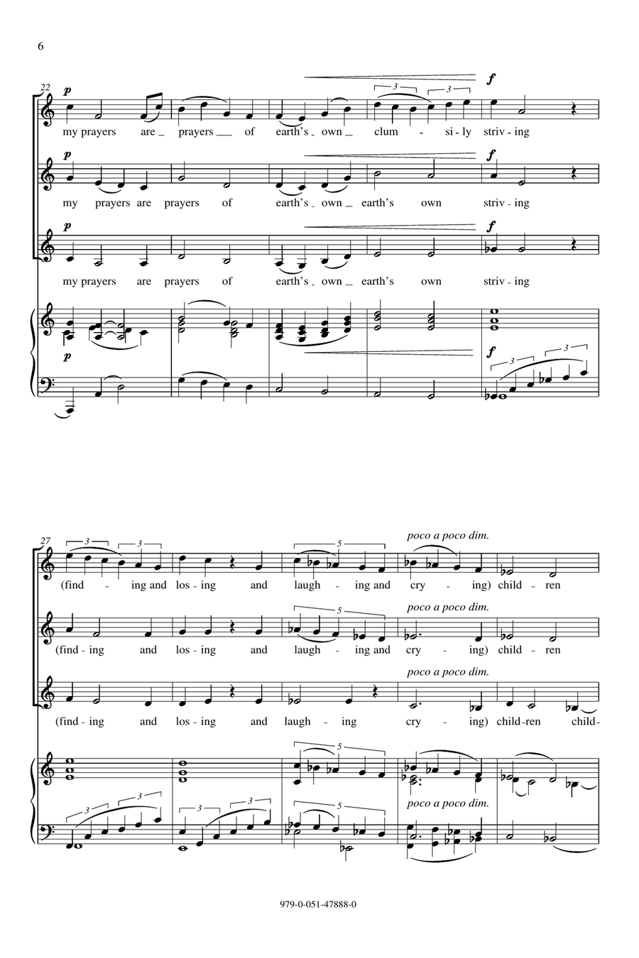 I Am A Little Church SSA scores gallery preview page 4