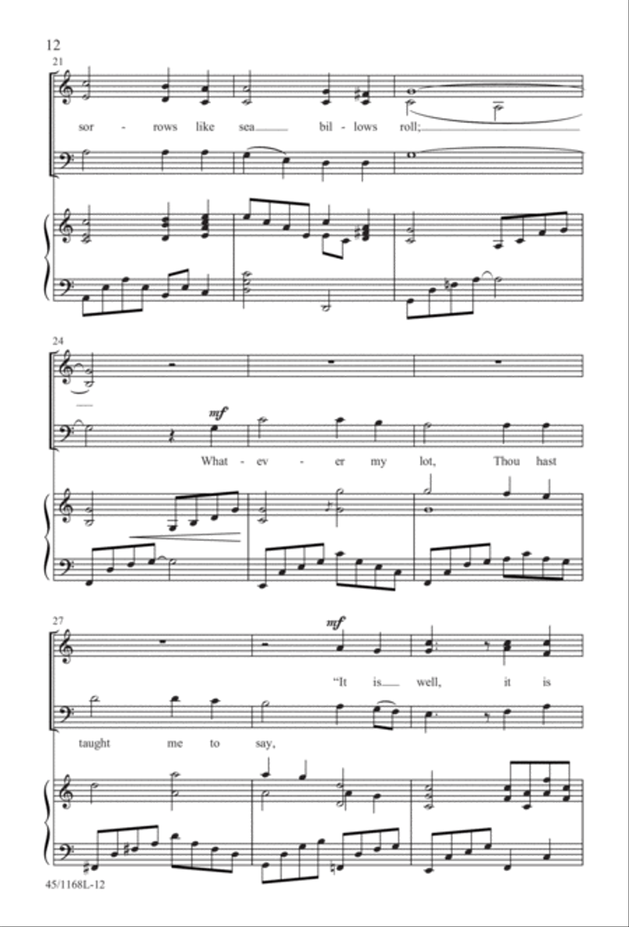 8 Anthems for About 12 Singers 3-Part scores gallery preview page 12