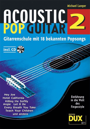 Book cover for Acoustic Pop Guitar Band 2 - Fingerstyle Vol. 2