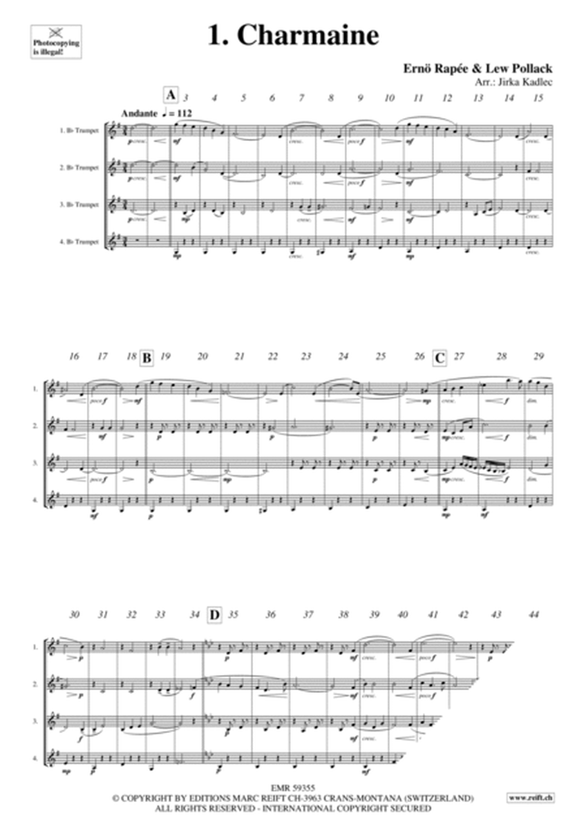 Trumpet Quartet Collection Volume 8 image number null