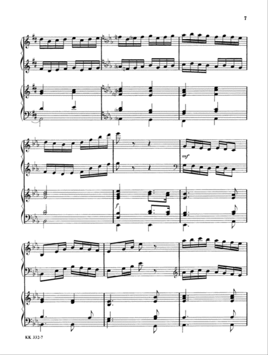 Festival Of Carols For Organ and Piano Vol 1 Organ scores gallery preview page 6