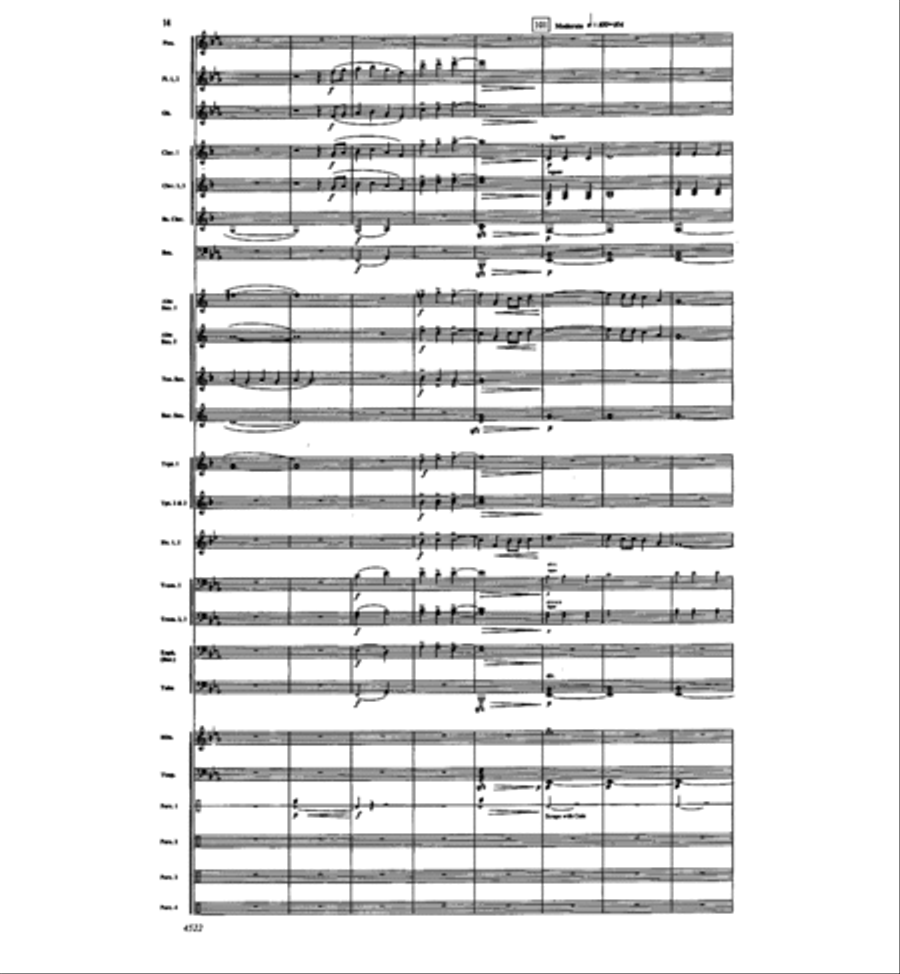 The Last to Defend Concert Band scores gallery preview page 13