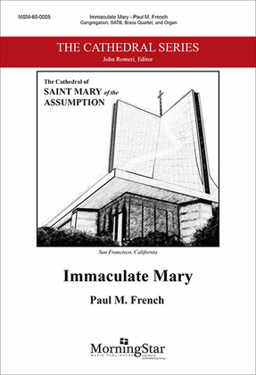 Book cover for Immaculate Mary (Choral Score)