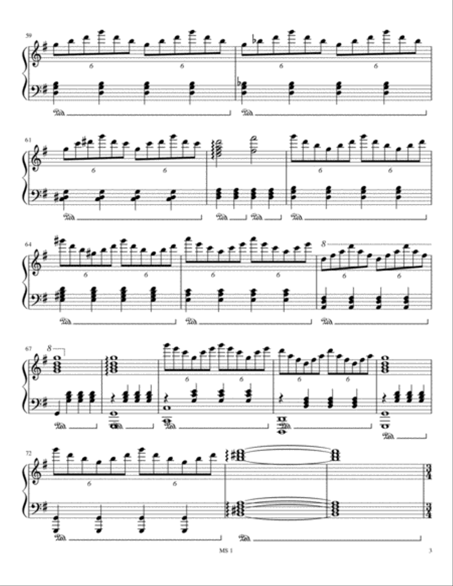 Suite di balli Piano Solo scores gallery preview page 3