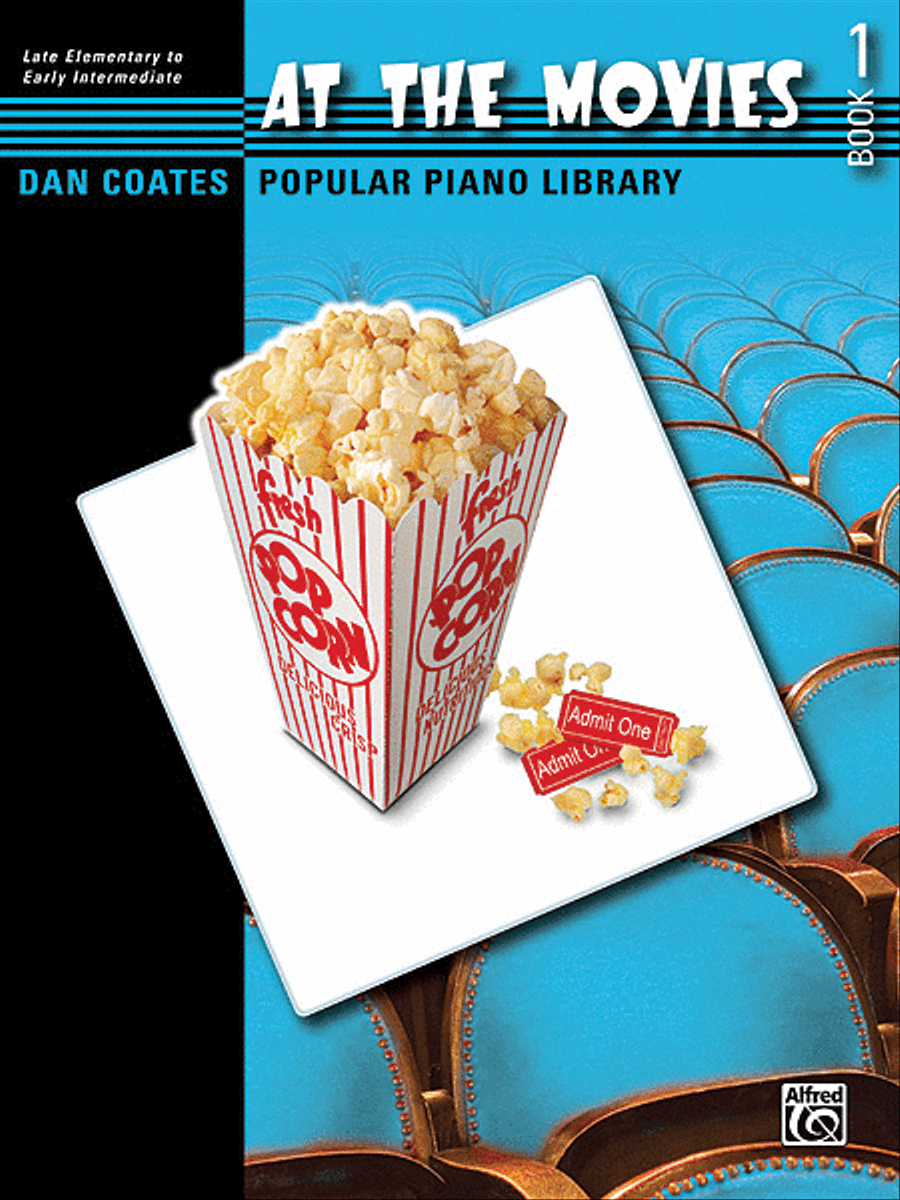 Dan Coates Popular Piano Library -- At the Movies, Book 1 Easy Piano scores gallery preview page 1