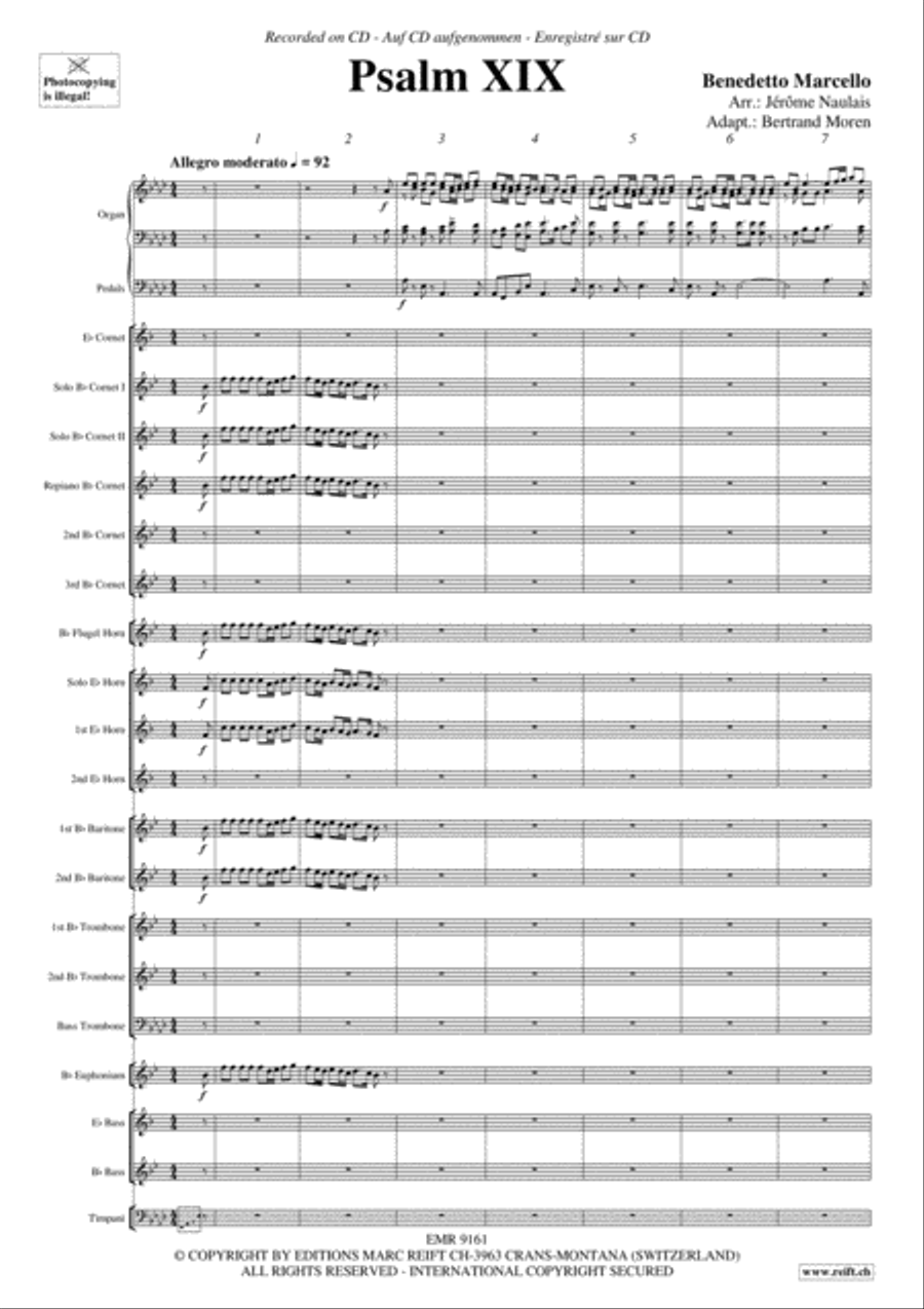 Psalm XIX Psalm XIX Brass Band scores gallery preview page 4