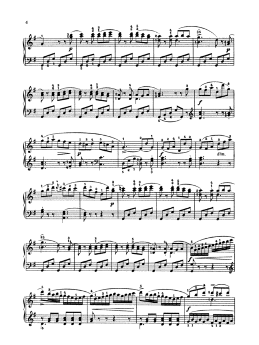 Dussek: Six Pieces Piano Solo scores gallery preview page 2