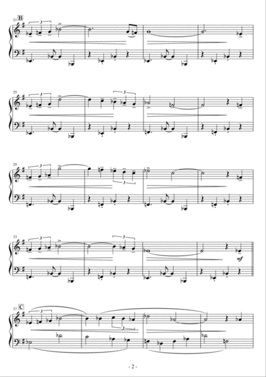 Begin The Beguine Begin The Beguine Easy Piano scores gallery preview page 2