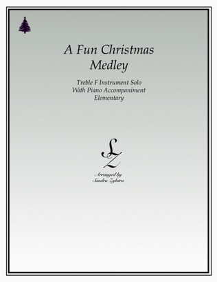 A Fun Christmas Medley (treble F instrument solo)