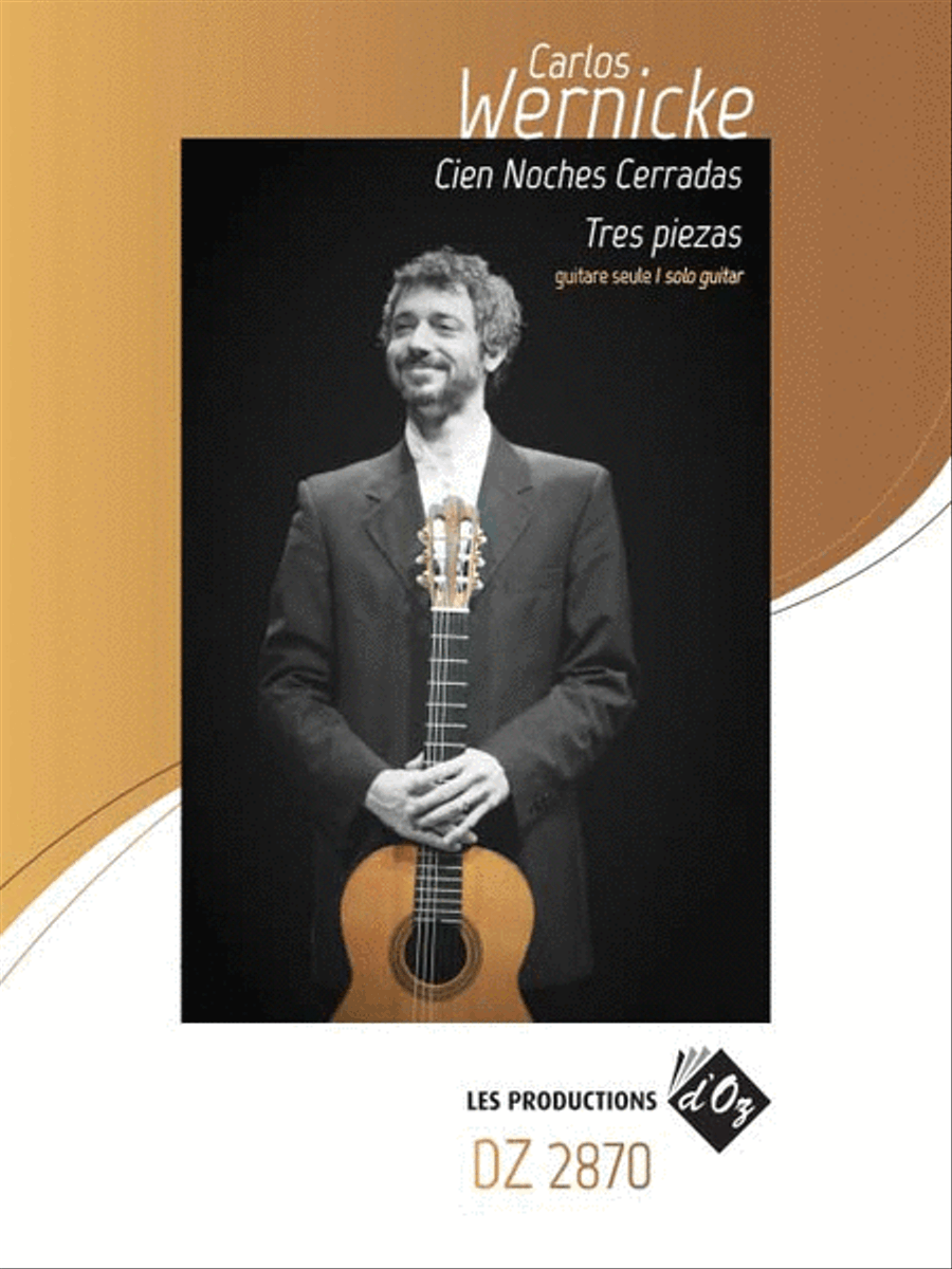 Cien Noches Cerradas - Tres piezas Classical Guitar scores gallery preview page 1