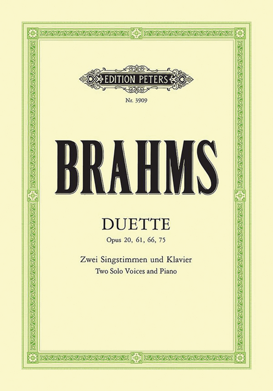 14 Duets for Soprano, Alto and Piano Piano Accompaniment scores gallery preview page 1