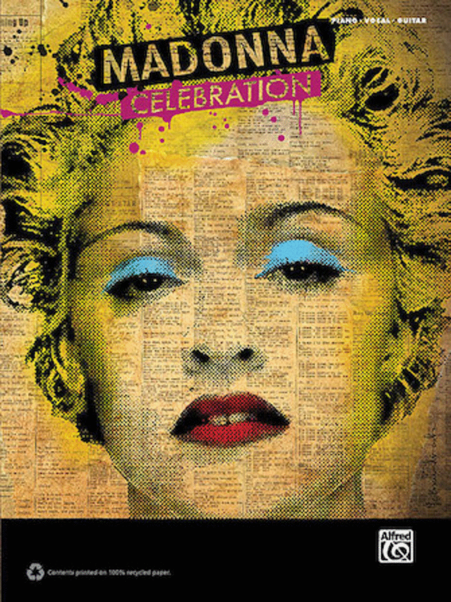 Madonna – Celebration Piano, Vocal, Guitar scores gallery preview page 1