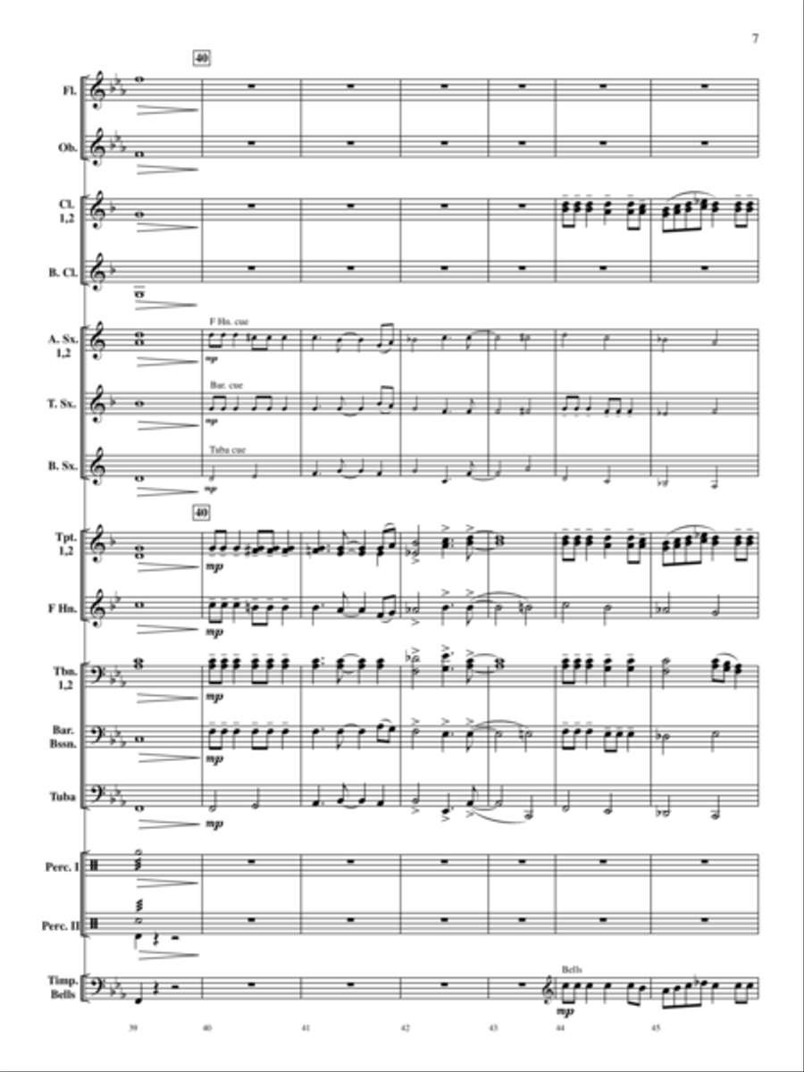 Rondo on a Modal Theme Rondo on a Modal Theme Concert Band scores gallery preview page 8