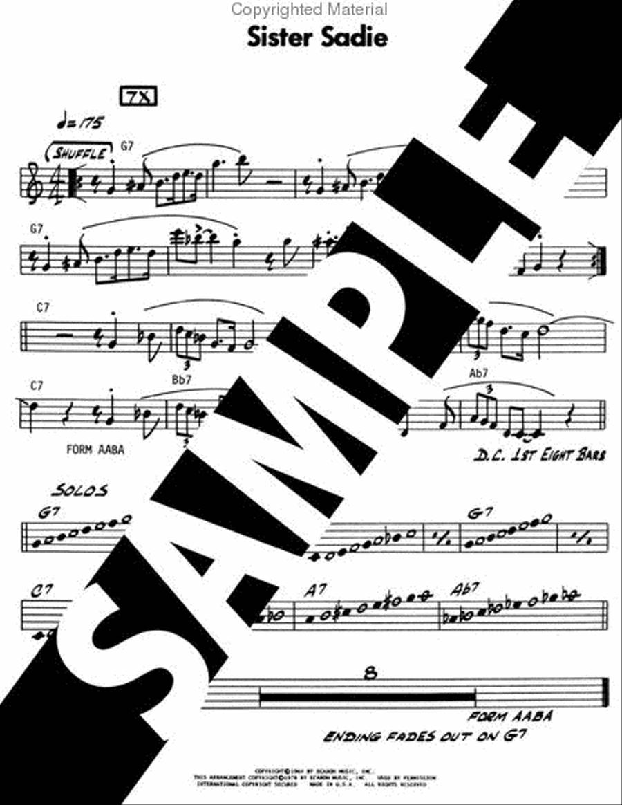 Volume 17 - Horace Silver Voice scores gallery preview page 3