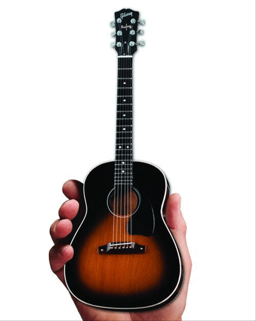 Gibson J-45 Vintage Sunburst Mini Guitar Replica School and Community scores gallery preview page 2