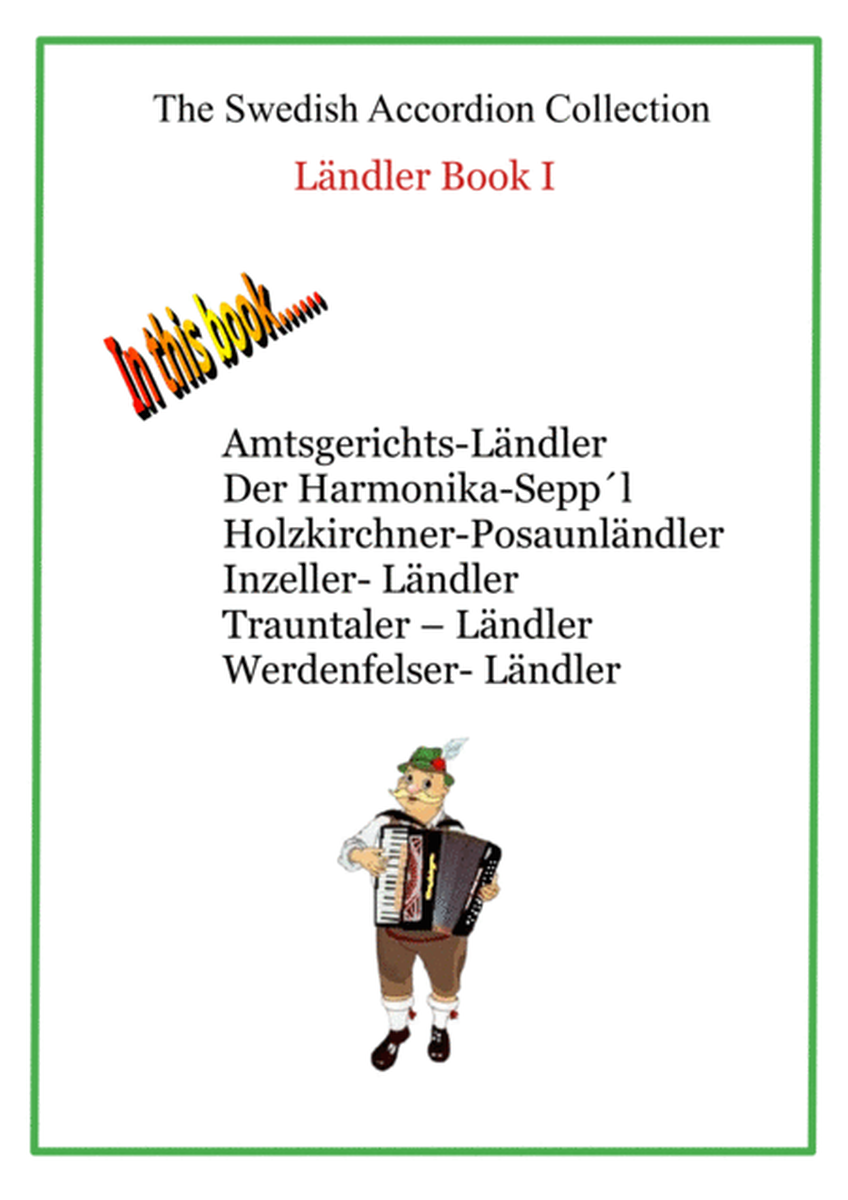 Tyroler Ländler Book 1
