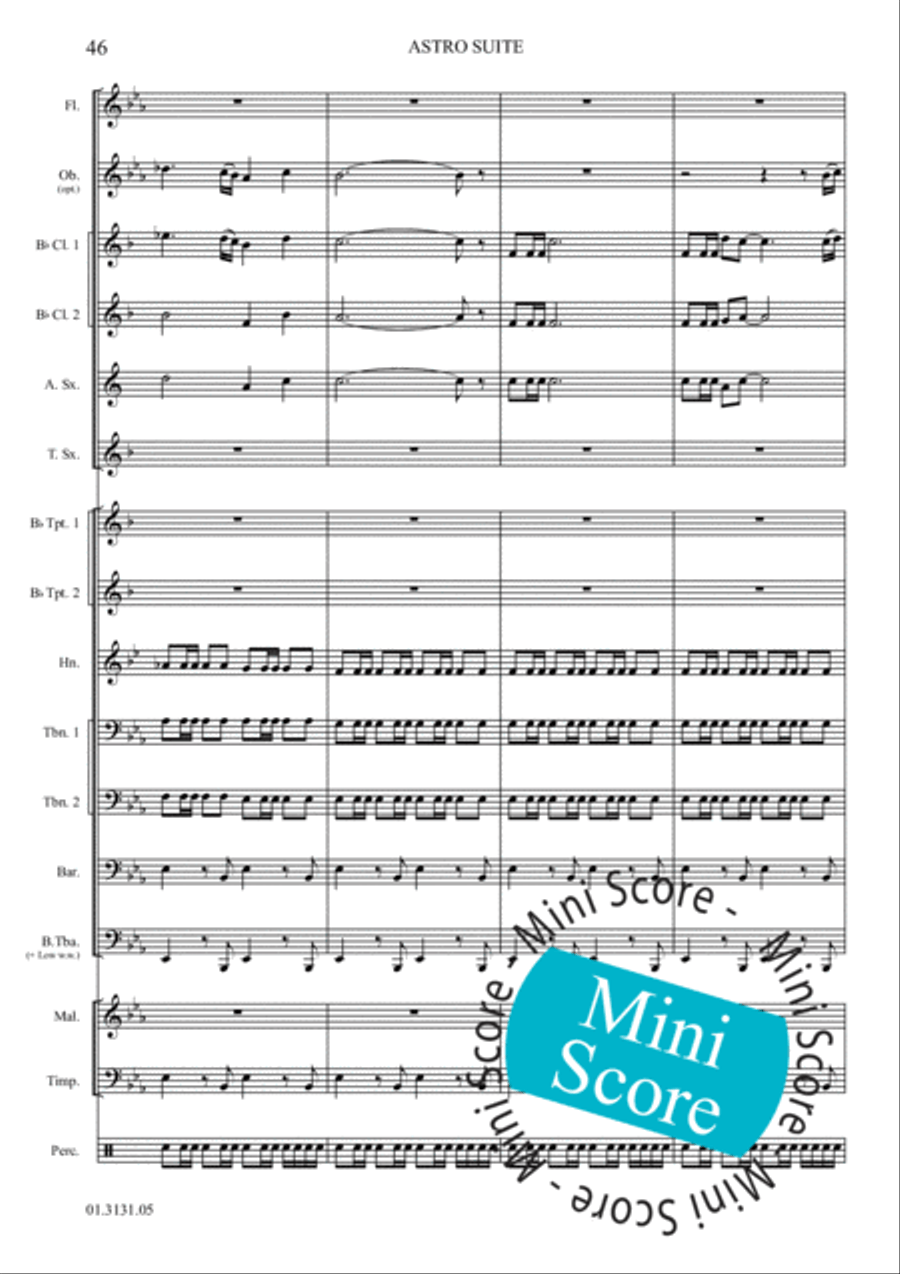 Astro Suite Astro Suite Concert Band scores gallery preview page 52