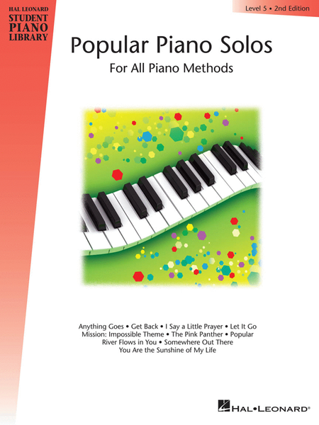 Popular Piano Solos – Level 5, 2nd Edition by Fred Kern Piano Method - Sheet Music