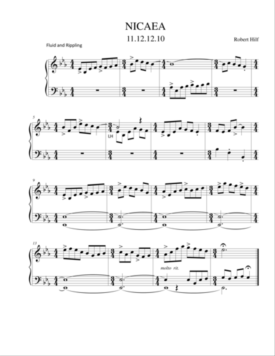 SET IV - Hymn Introductions Piano scores gallery preview page 1