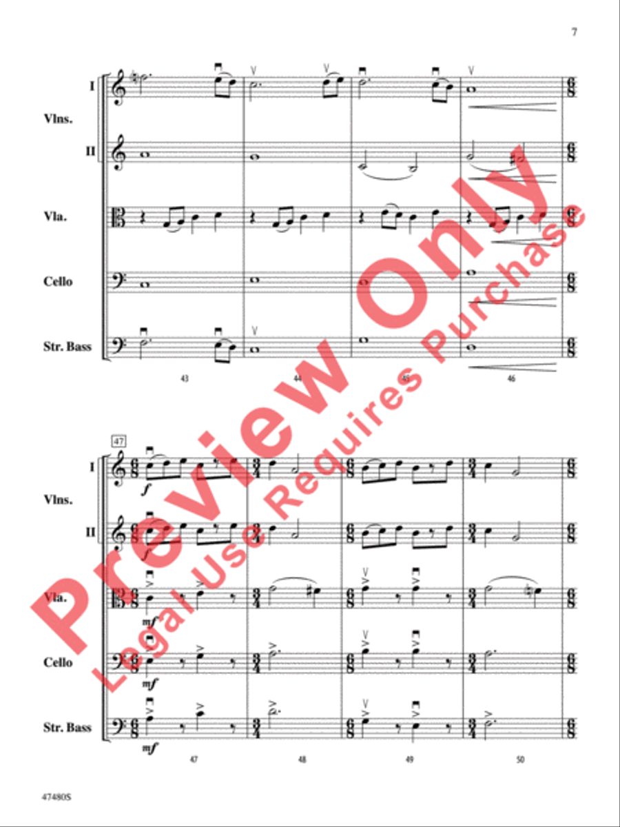 Primal Strings String Orchestra scores gallery preview page 8