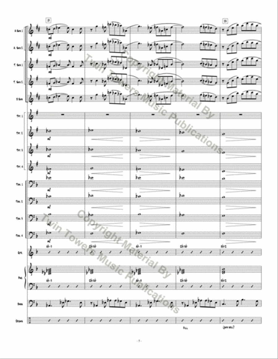 Grind Smooth Jazz Ensemble scores gallery preview page 6