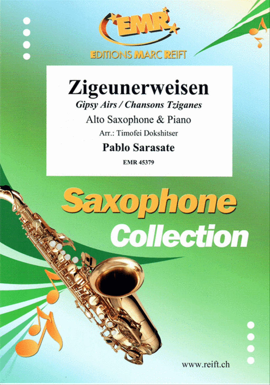 Zigeunerweisen Alto Saxophone scores gallery preview page 1