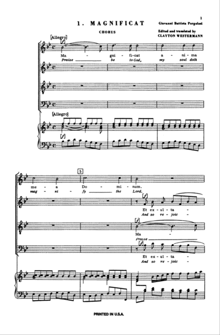 Magnificat 4-Part scores gallery preview page 4