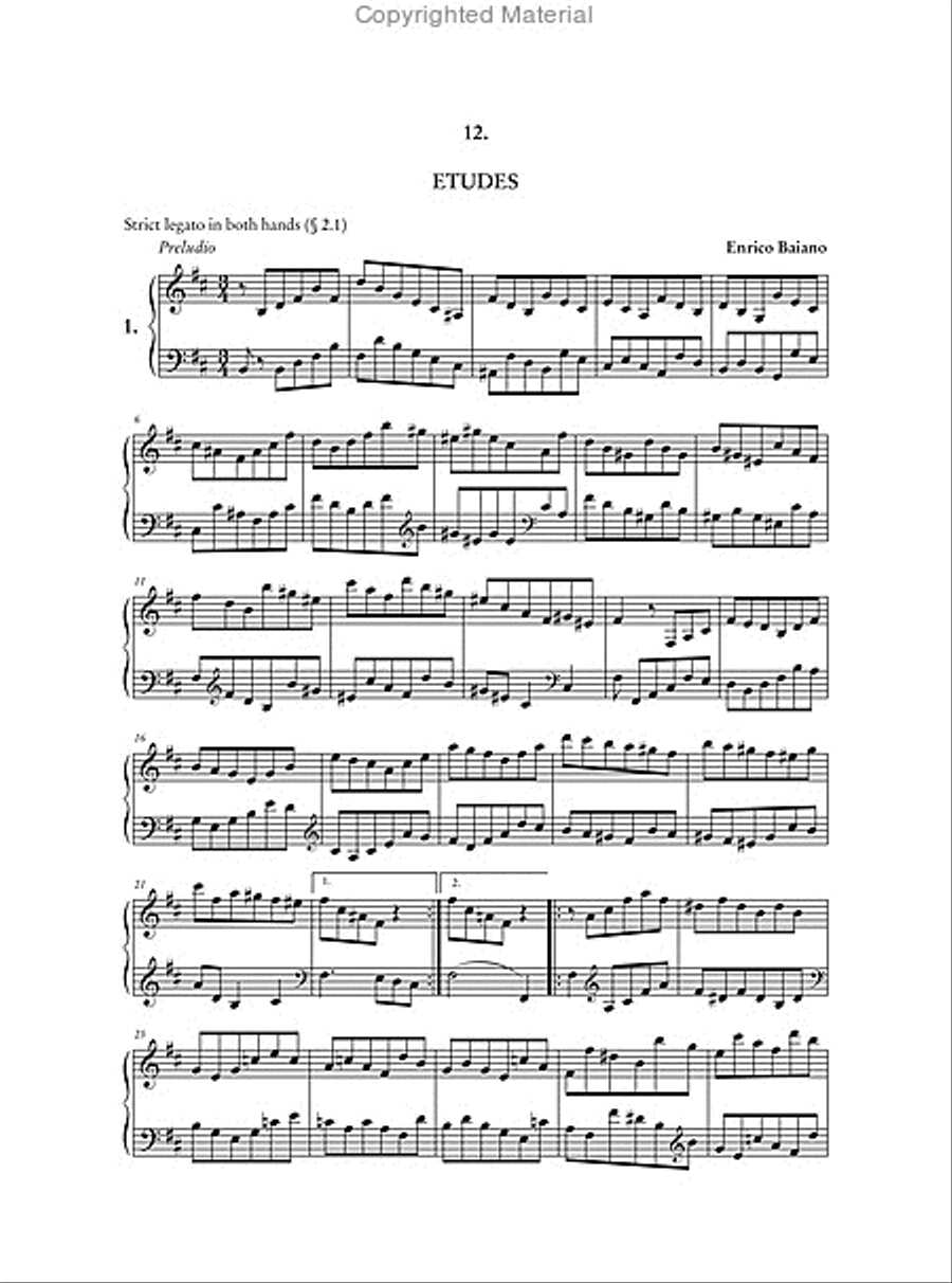 Method for Harpsichord. A practical guide for Pianists, Organists and Harpsichordists Harpsichord scores gallery preview page 7