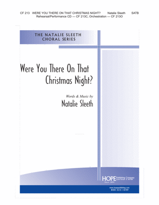 Were You There on That Christmas Night?